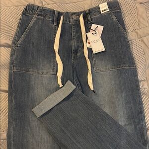 Judy Blue High Rise Blue Denim Relaxed Fit